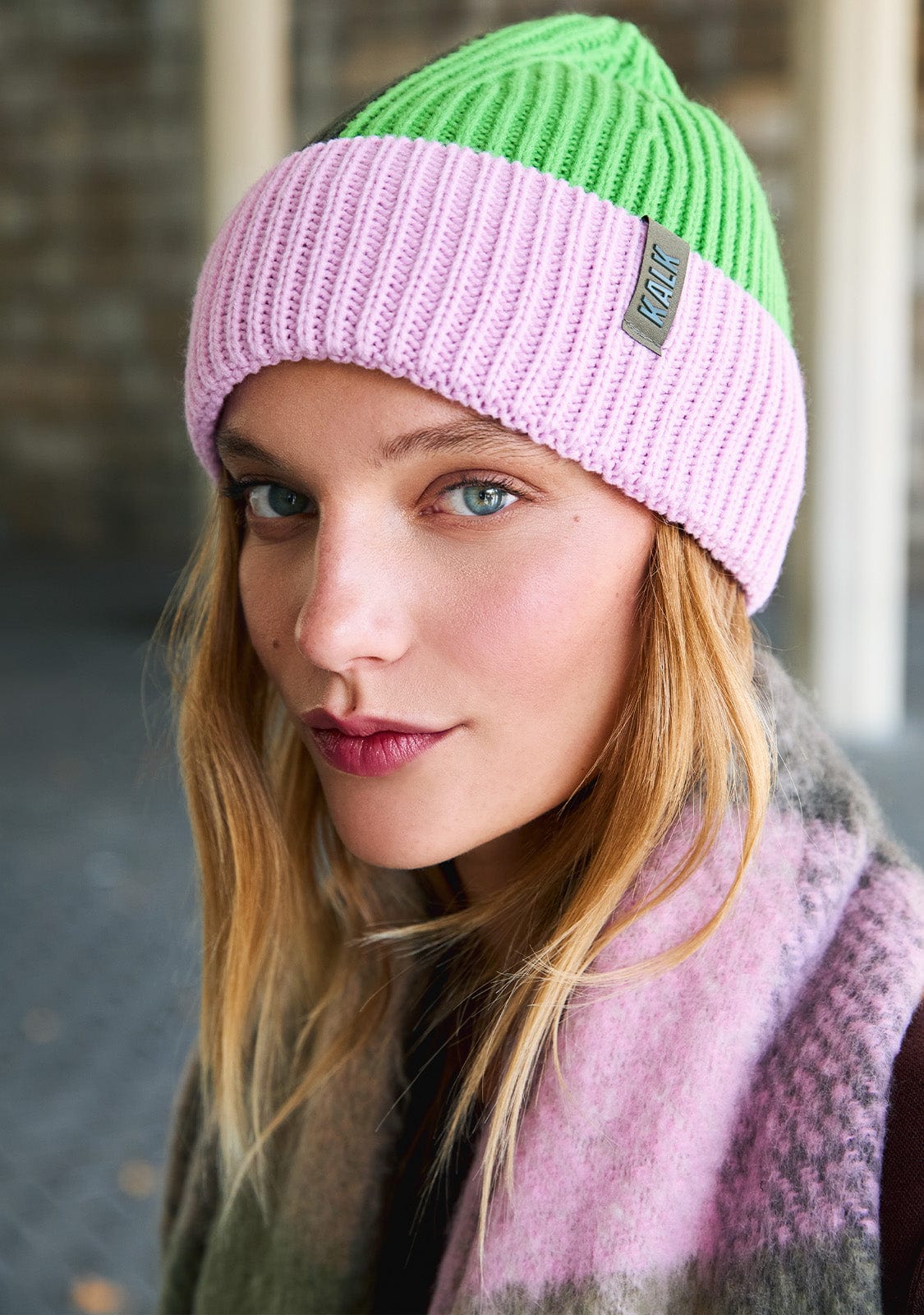 Beanie Trident Green Kalk