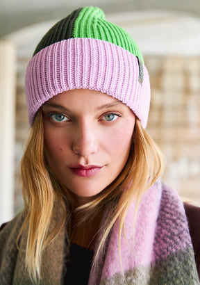 Beanie Trident Green Kalk