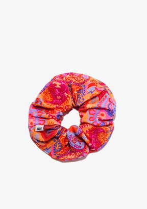 Scrunchie Paisley Punch Kalk