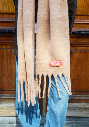 Scarf First Beige Kalk