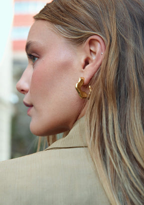 Hailey Earrings Gold