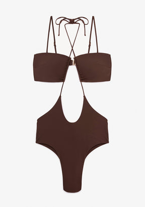 Nicole One-Piece Cocoa