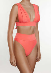 Bikini Hanan Top + Manami Bottom Coral