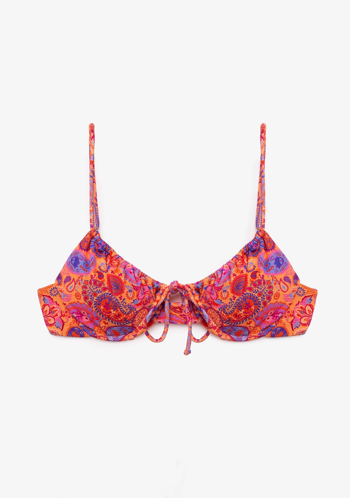 Top Bikini Rinna Paisley Punch