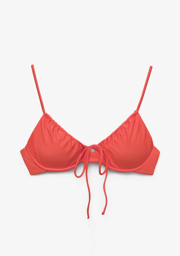 Top Bikini Rinna Coral