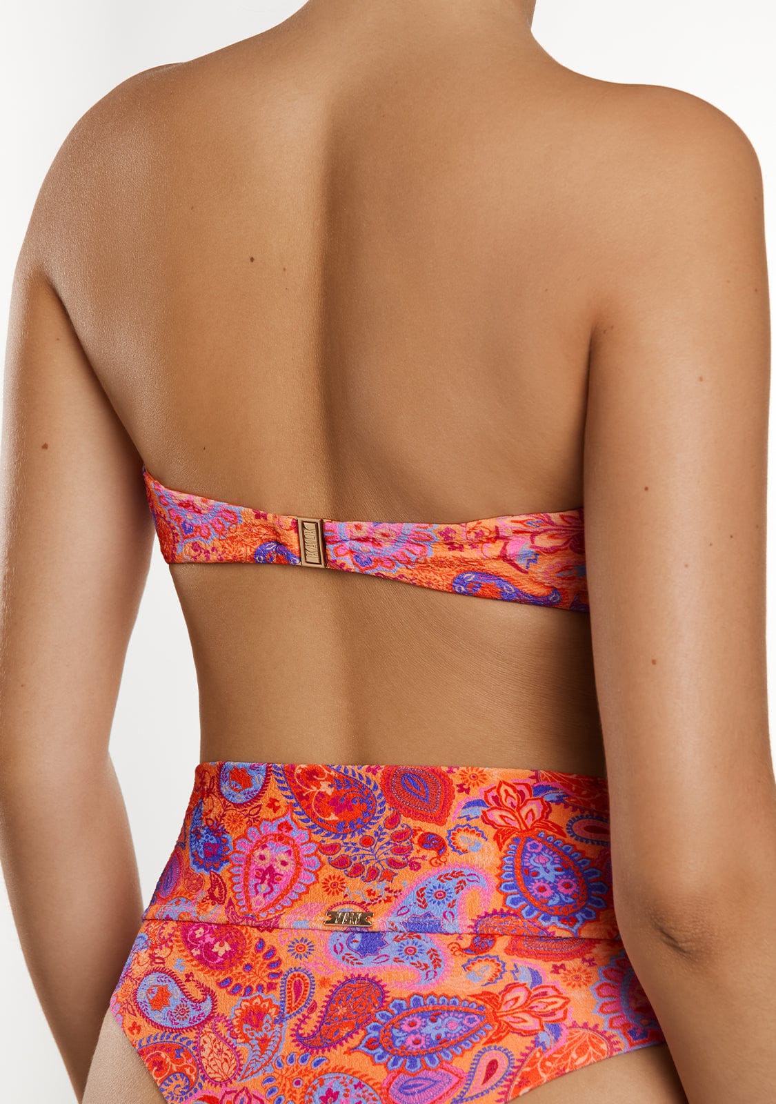 Top Bikini Paisley Punch