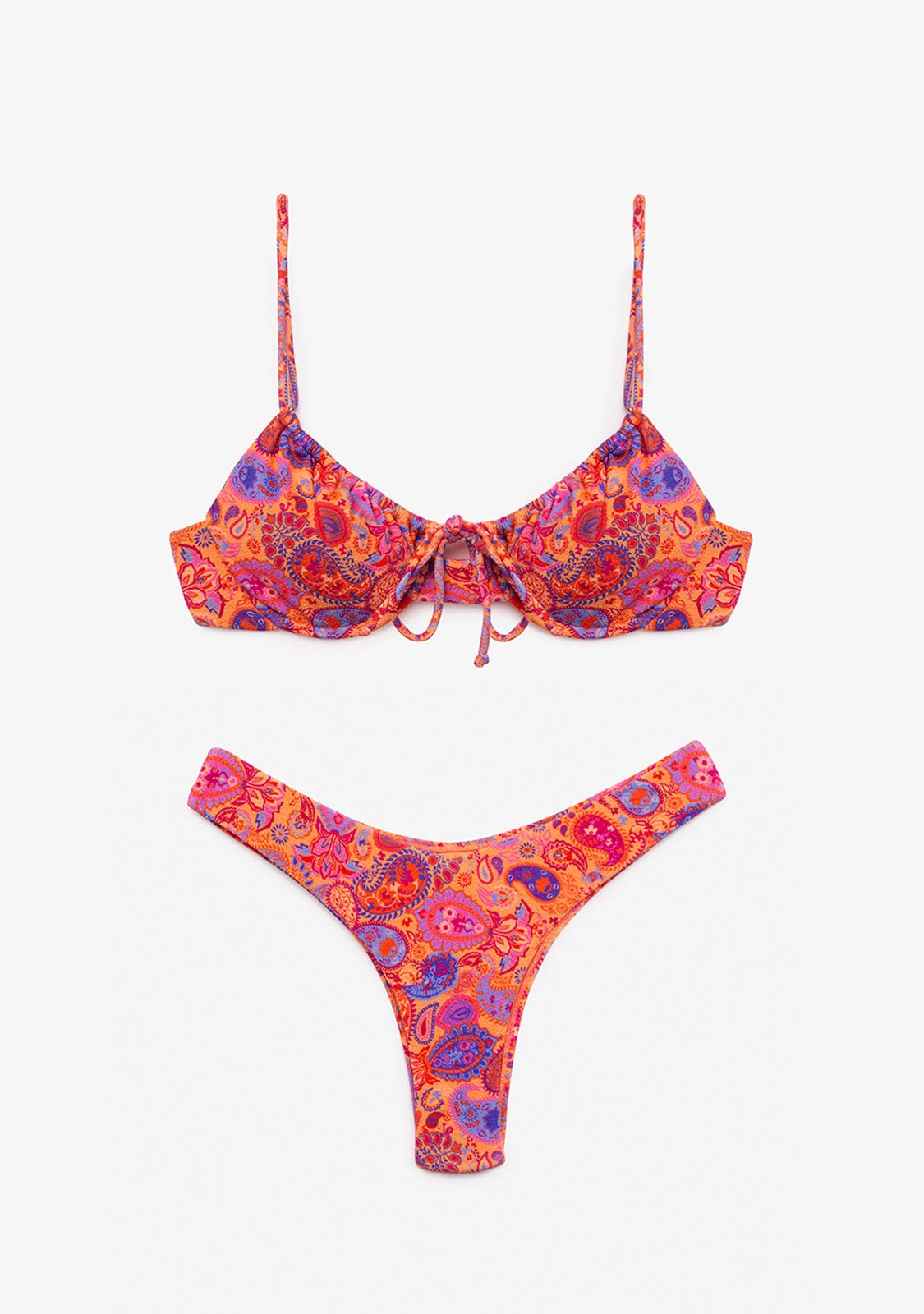 Bikini Top Rinna + Braguita Gina Paisley Punch