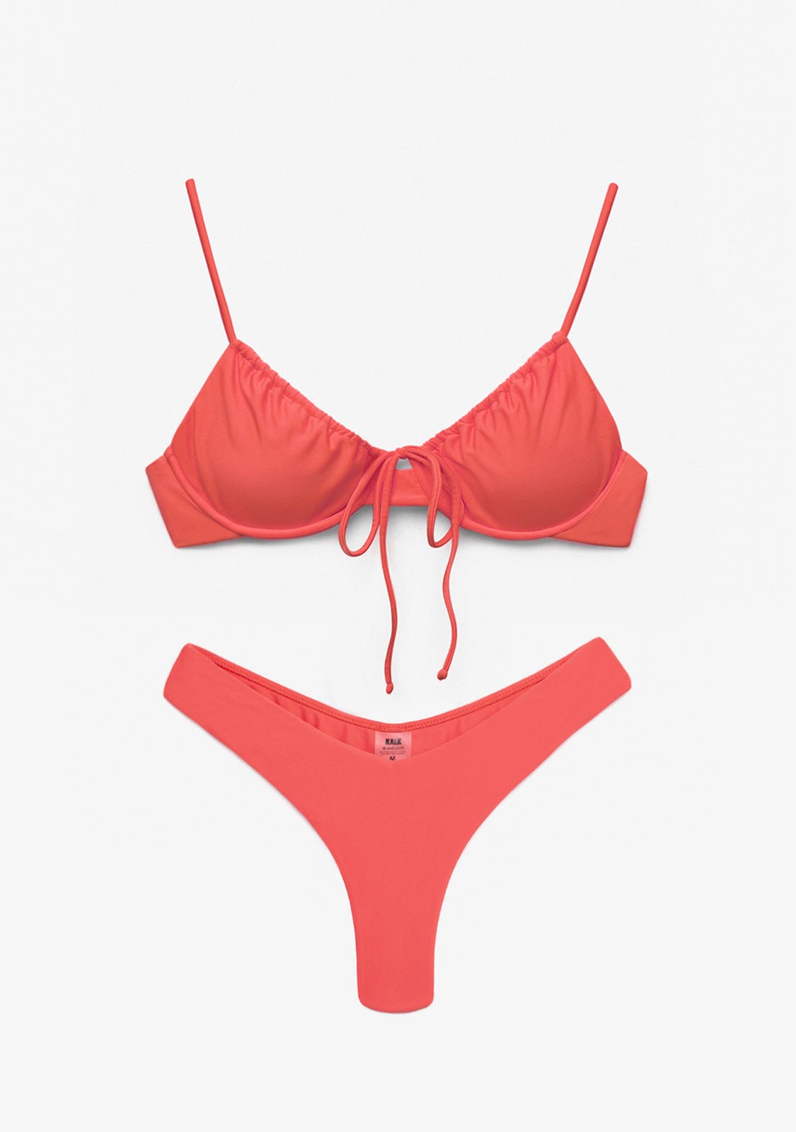 Bikini Top Rinna + Braguita Gina Coral