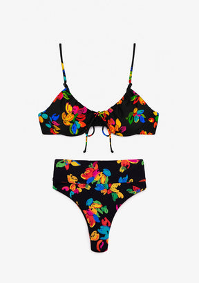 Bikini Rinna Top + Manami Bottom Bloom