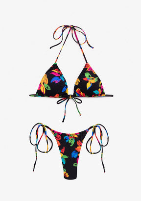 Bikini Haley Top + Kame Bottom Bloom