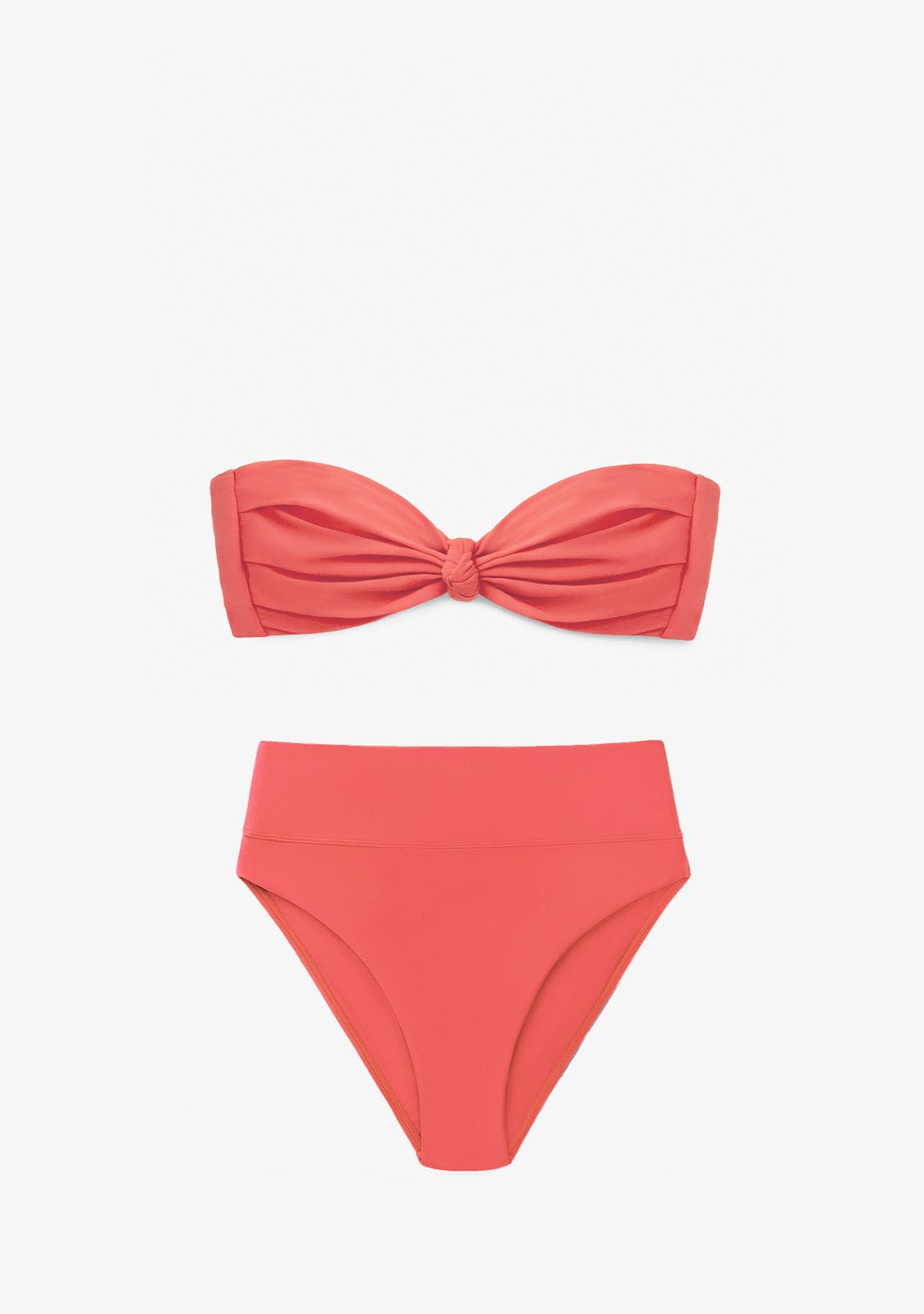 Bikini Top Pamela + Braguita Manami Classic Coral