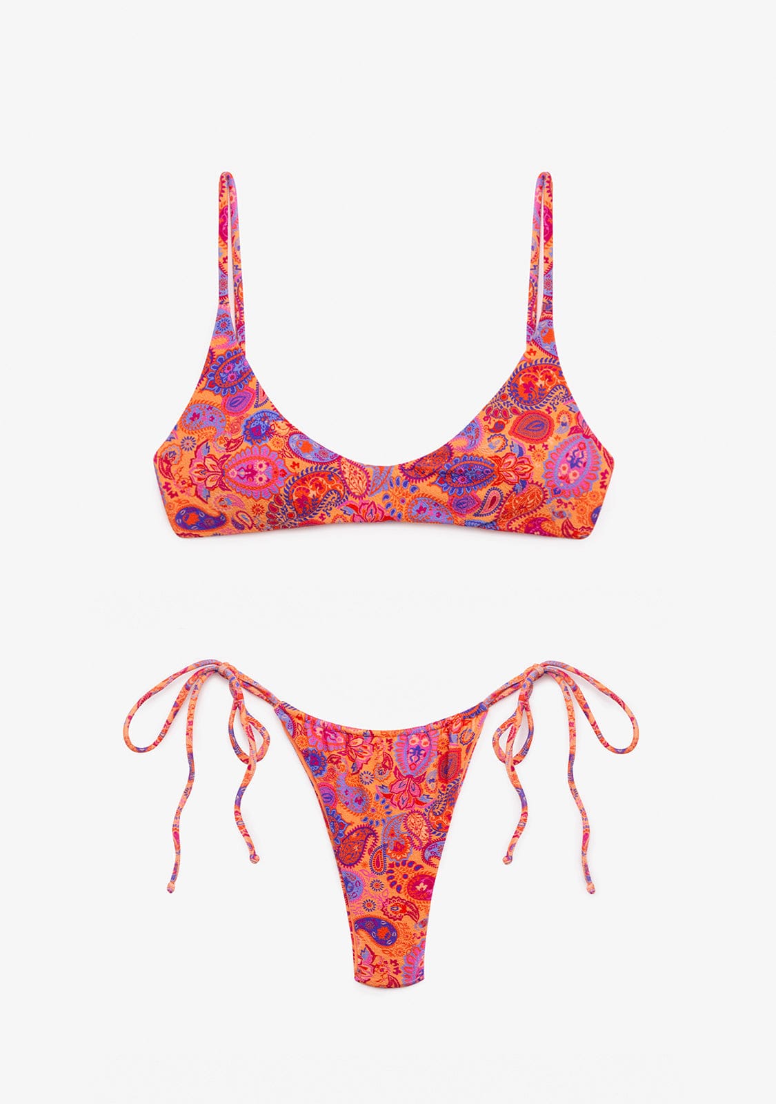 Bikini Suri Top + Kame Bottom Paisley Punch