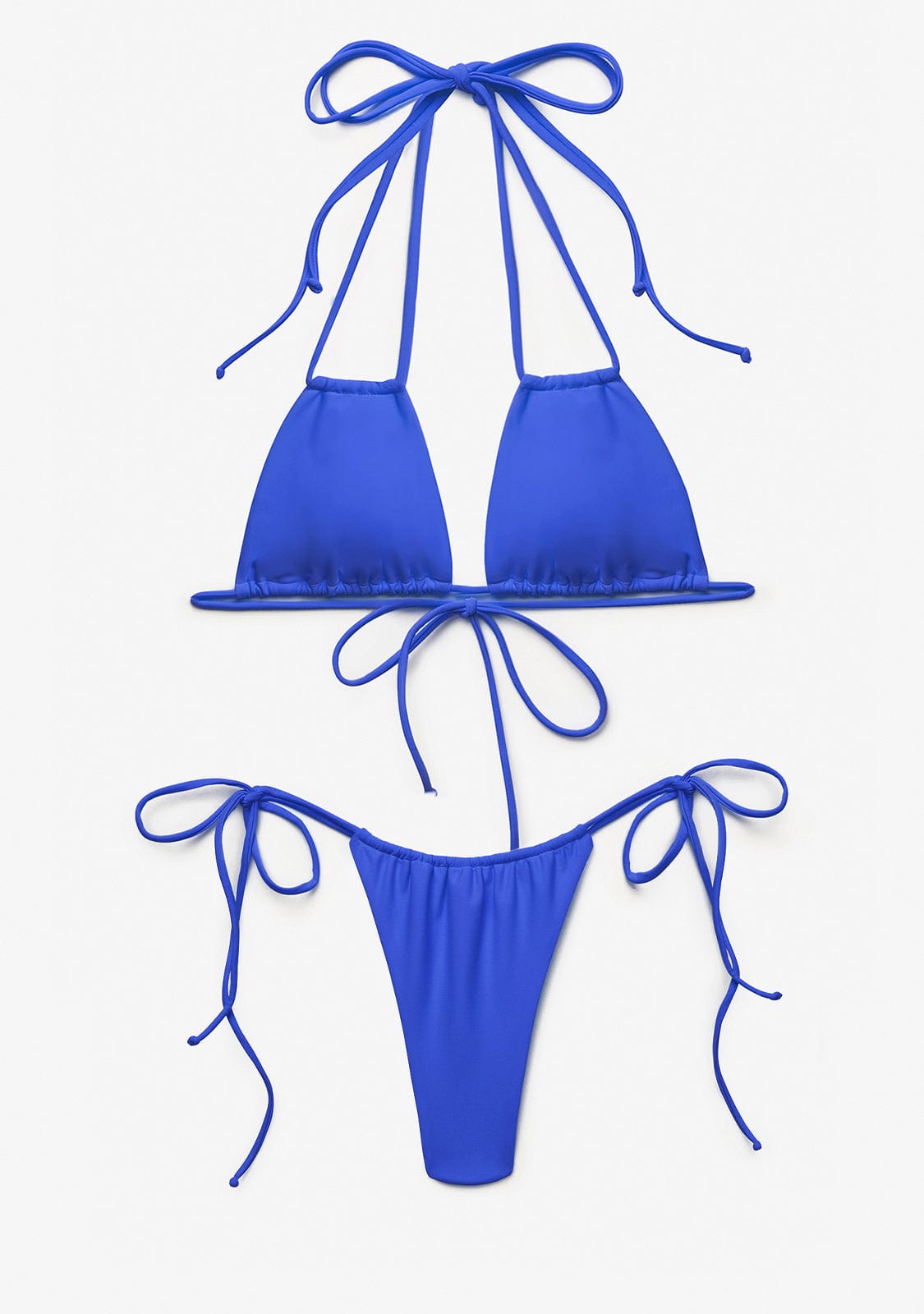 Bikini Akira Top + Kame Bottom Indigo Blue