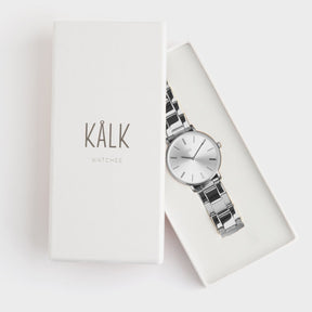 Classy Silver / White Watch