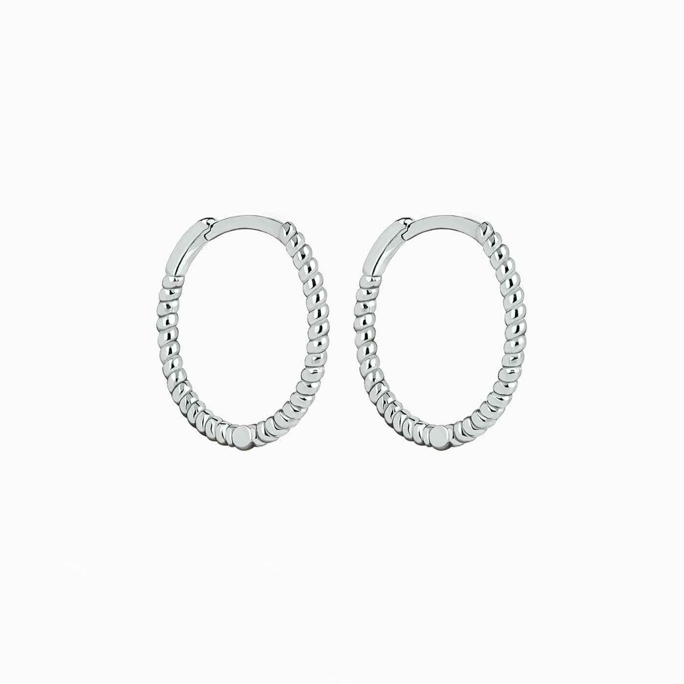 Boucles d´oreilles Aro Spyral Argent