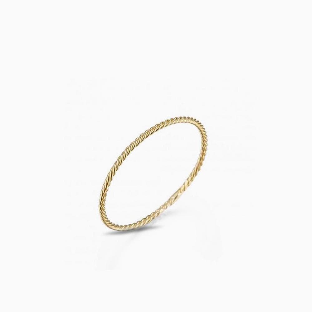 Braid Gold Ring