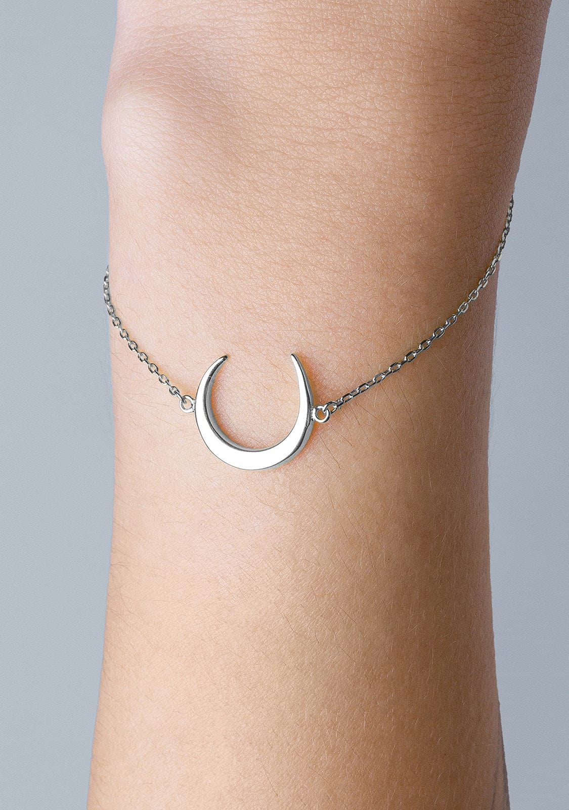 Sterling Silver Moon and Sun Statement Bracelet