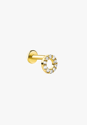 Ear Piercing Circle Gold